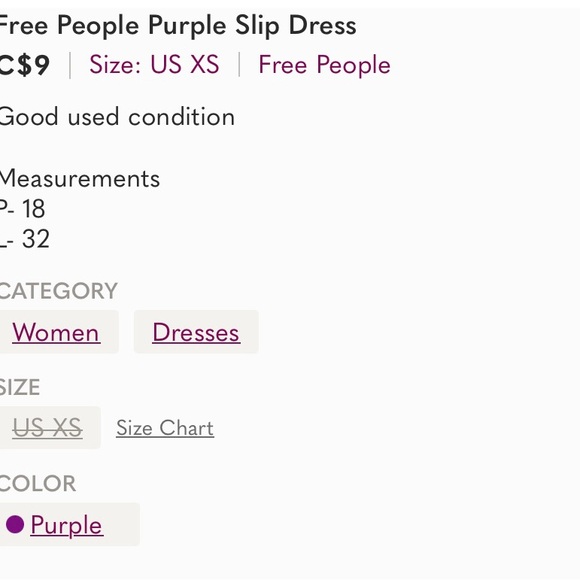 FREE PEOPLE DRESS - Picture 7 of 7